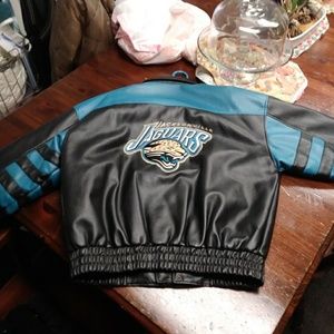 Jacket Leather(Jacksonville Jaguars Game Day)